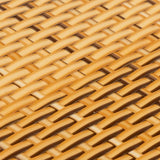 Paravento da Balcone Marrone Chiaro 1000x80 cm in Polyrattan
