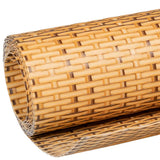 Paravento da Balcone Marrone Chiaro 1000x80 cm in Polyrattan