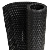 Paravento da Balcone Nero 400x80 cm in Polyrattan