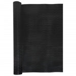 Paravento da Balcone Nero 400x80 cm in Polyrattan