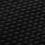 Paravento da Balcone Nero 400x80 cm in Polyrattan