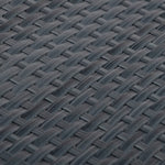 Schermi da Balcone 10 pz Antracite 255x19 cm in Polyrattan