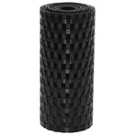 Schermi da Balcone 5 pz Neri 255x19 cm in Polyrattan