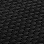 Schermi da Balcone 5 pz Neri 255x19 cm in Polyrattan
