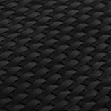 Schermi da Balcone 5 pz Neri 255x19 cm in Polyrattan