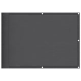 Paravento da Balcone Antracite 75x1000cm 100% Poliestere Oxford