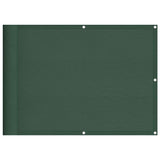 Paravento Balcone Verde Scuro 75x700 cm 100% Poliestere Oxford