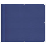 Paravento da Balcone Blu 90x1000 cm 100% Poliestere Oxford