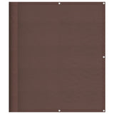 Paravento da Balcone Marrone 120x700 cm 100% Poliestere Oxford