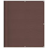 Paravento da Balcone Marrone 120x1000 cm 100% Poliestere Oxford