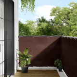 Paravento da Balcone Marrone 120x1000 cm 100% Poliestere Oxford