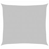 Vela Parasole Grigio Chiaro 3x2,5 m 100% Poliestere Oxford