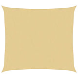Vela Parasole Sabbia 3x2,5 m 100% Poliestere Oxford
