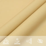 Vela Parasole Sabbia 6,3 m 100% Poliestere Oxford