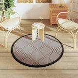 Tappeto da Esterni ARAKIL Marrone 120 cm in PP
