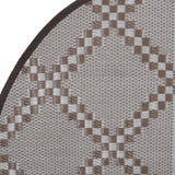Tappeto da Esterni ARAKIL Marrone 120 cm in PP