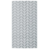 Tappeto da Esterni ARAKIL Grigio 80x150 cm in PP