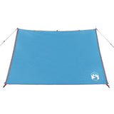 Tenda da Campeggio per 2 Persone Blu Impermeabile