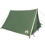 Tenda da Campeggio per 2 Persone Verde Impermeabile