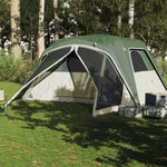 Tenda da Campeggio a Cupola per 6 Persone Verde Impermeabile