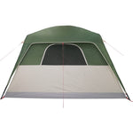 Tenda da Campeggio a Cupola per 6 Persone Verde Impermeabile