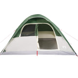 Tenda da Campeggio a Cupola per 6 Persone Verde Impermeabile