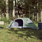 Tenda da Campeggio a Cupola per 1 Persona Verde Impermeabile