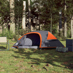 Tenda da Campeggio a Cupola 1 Persona Arancione Impermeabile