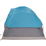 Tenda da Campeggio a Cupola per 9 Persone Blu Impermeabile