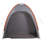 Tenda Portaoggetti Grigio e Arancione Impermeabile