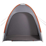 Tenda Portaoggetti Grigio e Arancione Impermeabile