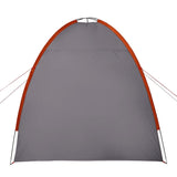 Tenda Portaoggetti Grigio e Arancione Impermeabile