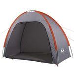 Tenda Portaoggetti Grigio e Arancione Impermeabile