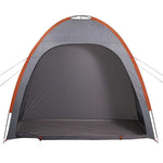 Tenda Portaoggetti Grigio e Arancione Impermeabile