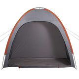 Tenda Portaoggetti Grigio e Arancione Impermeabile