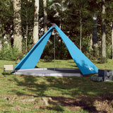 Tenda Familiare Tipi per 8 Persone Blu Impermeabile