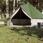 Tenda Familiare Tipi per 8 Persone Verde Impermeabile