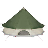 Tenda Familiare Tipi per 12 Persone Verde Impermeabile