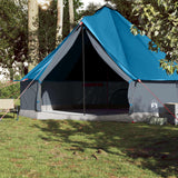 Tenda Familiare Tipi per 10 Persone Blu Impermeabile