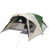 Tenda Familiare Cabina per 6 Persone Verde Impermeabile