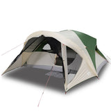 Tenda Familiare Cabina per 6 Persone Verde Impermeabile