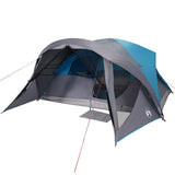 Tenda Familiare Cabina per 6 Persone Blu Impermeabile