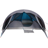 Tenda Familiare Cabina per 6 Persone Blu Impermeabile