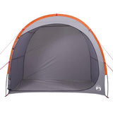 Tenda Portaoggetti Grigio e Arancione Impermeabile