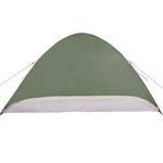 Tenda da Campeggio a Cupola per 4 Persone Verde Impermeabile