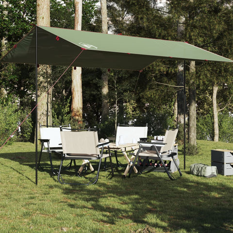 Telone da Campeggio Verde 400x294 cm Impermeabile