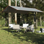 Telone da Campeggio Grigio/Arancione 400x294 cm Impermeabile