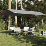 Telone da Campeggio Grigio/Arancione 500x294 cm Impermeabile