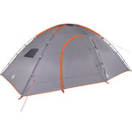 Tenda da Campeggio per 8 Persone Arancione Impermeabile