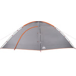 Tenda da Campeggio per 8 Persone Arancione Impermeabile